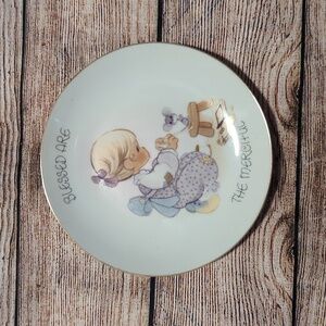 Precious Moments "BLESSED ARE THE MERCIFUL" Plate